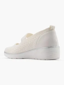 Easy Street Comfort Schoenen-Witte Comfort Instapper