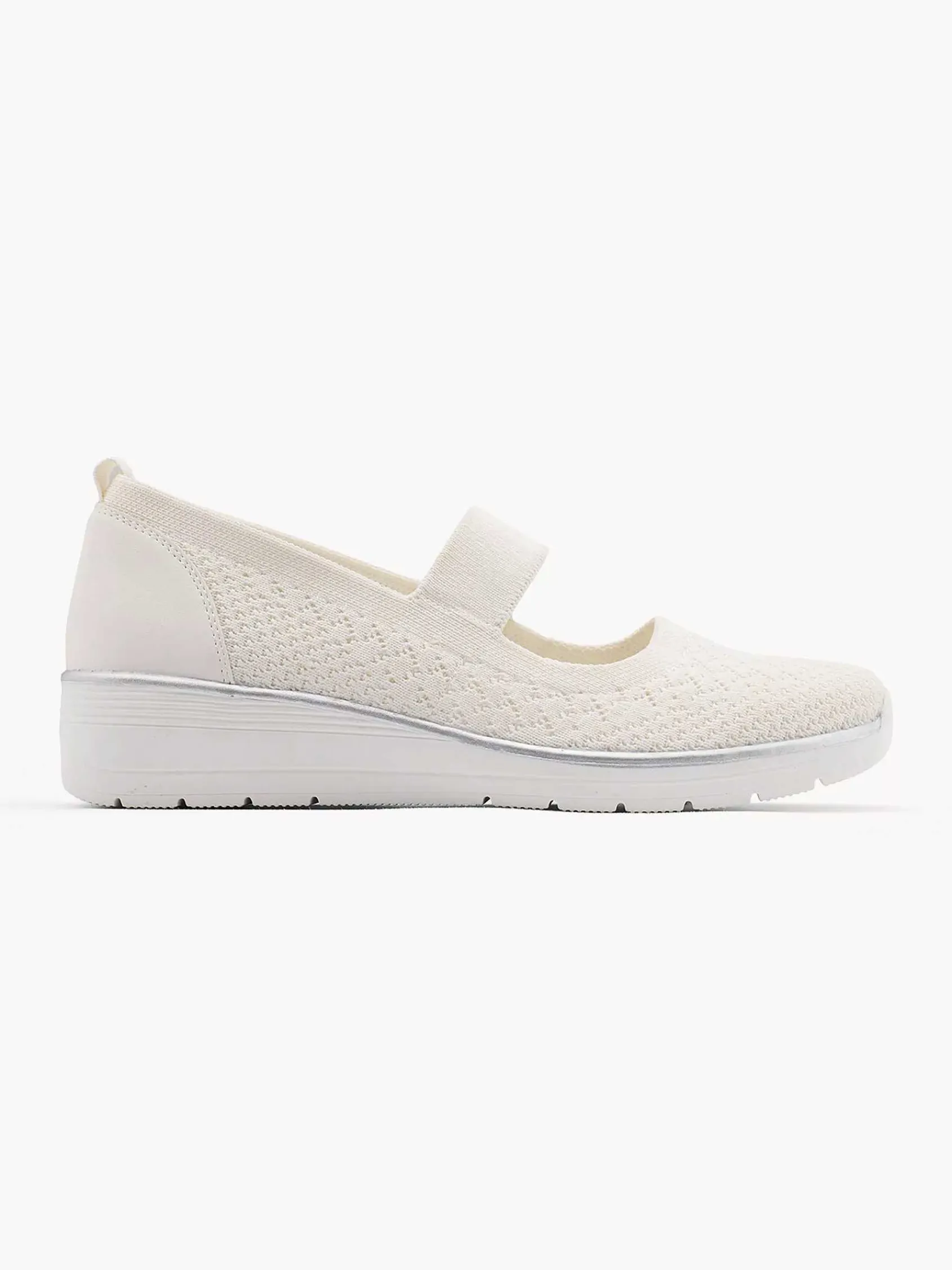 Easy Street Comfort Schoenen-Witte Comfort Instapper