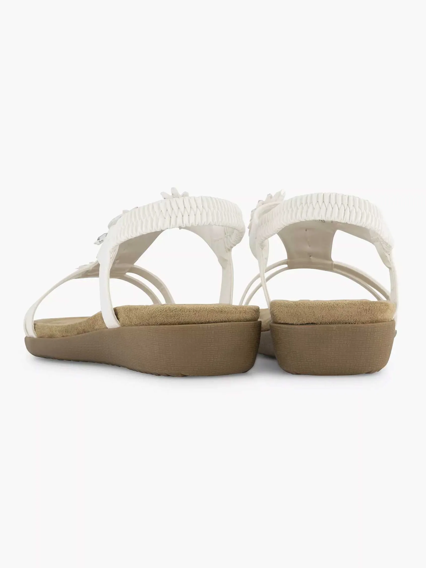 Easy Street Comfort Schoenen-Witte Comfort Sandaal