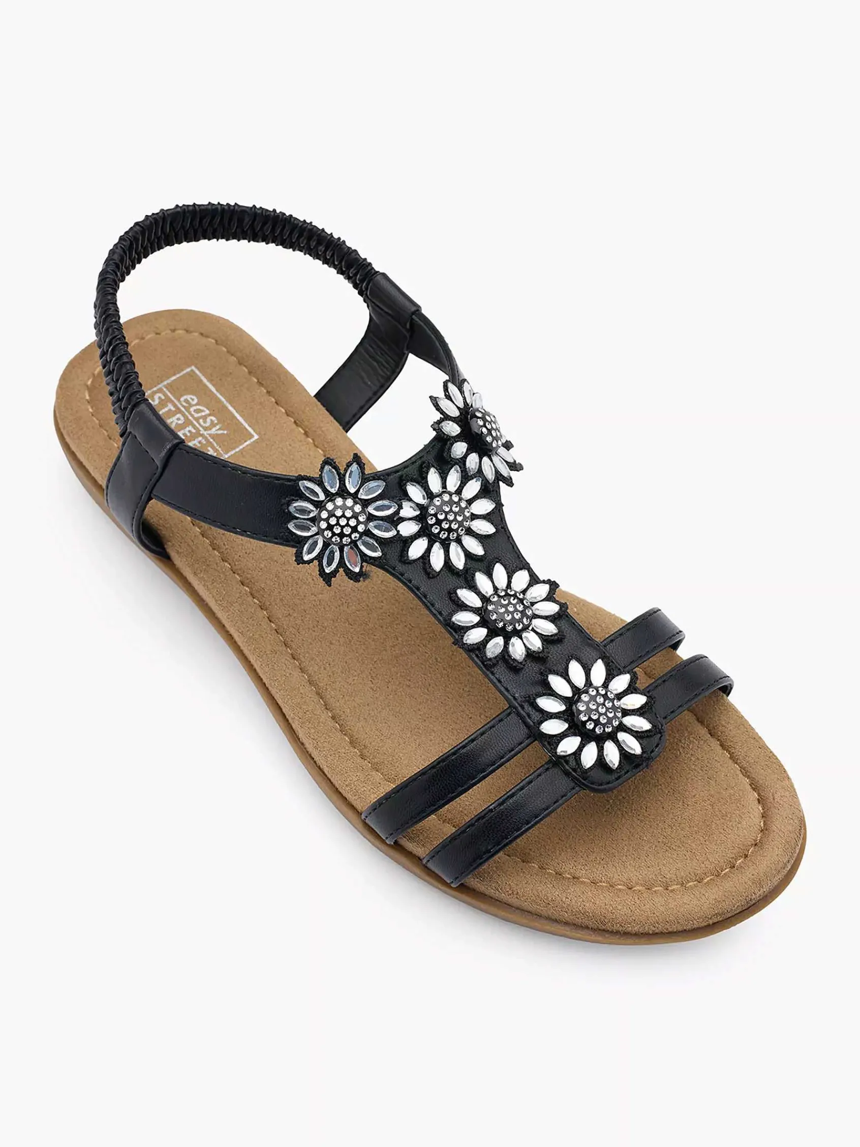 Easy Street Comfort Schoenen-Witte Comfort Sandaal