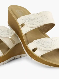 Easy Street Comfort Schoenen-Witte Comfort Slipper