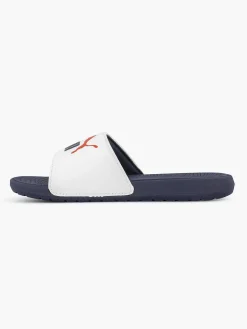 Puma Jongensschoenen-Witte Coolcat 2.0 Ps