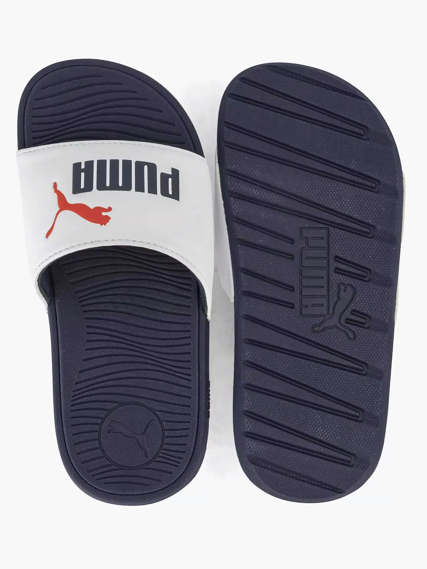 Puma Jongensschoenen-Witte Coolcat 2.0 Ps