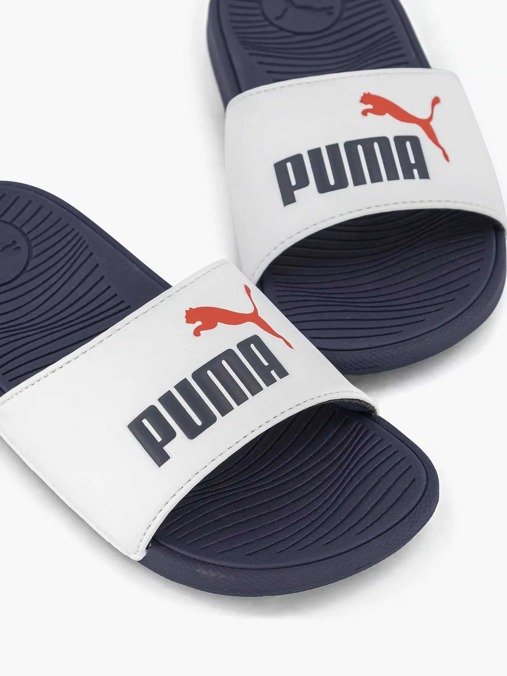 Puma Jongensschoenen-Witte Coolcat 2.0 Ps