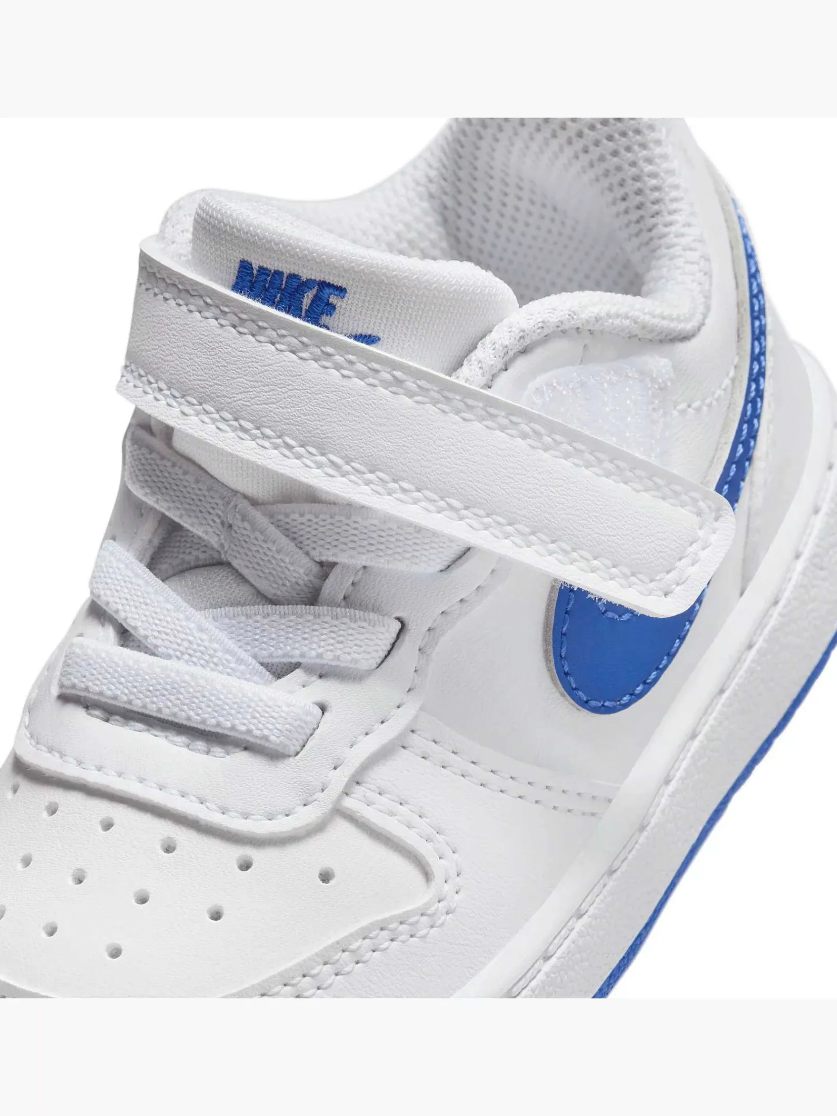 Nike Jongensschoenen-Witte Court Borough Low Recraft Sneaker