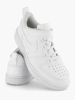 Nike Jongensschoenen-Witte Court Borough Low Recraft (Ps)