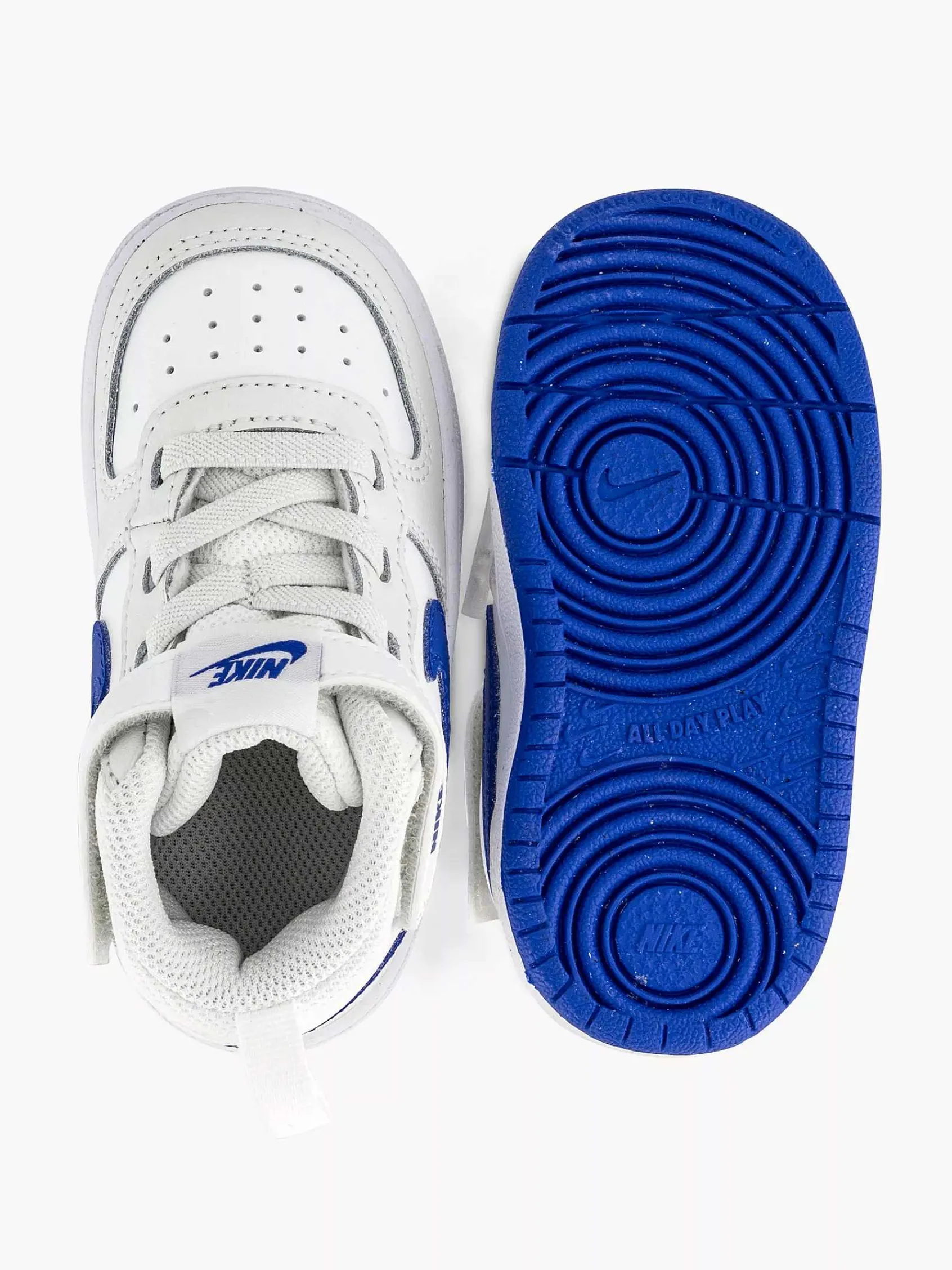 Nike Jongensschoenen-Witte Court Borough Mid