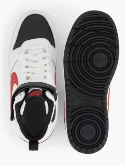 Nike Jongensschoenen-Witte Court Borough Mid 2