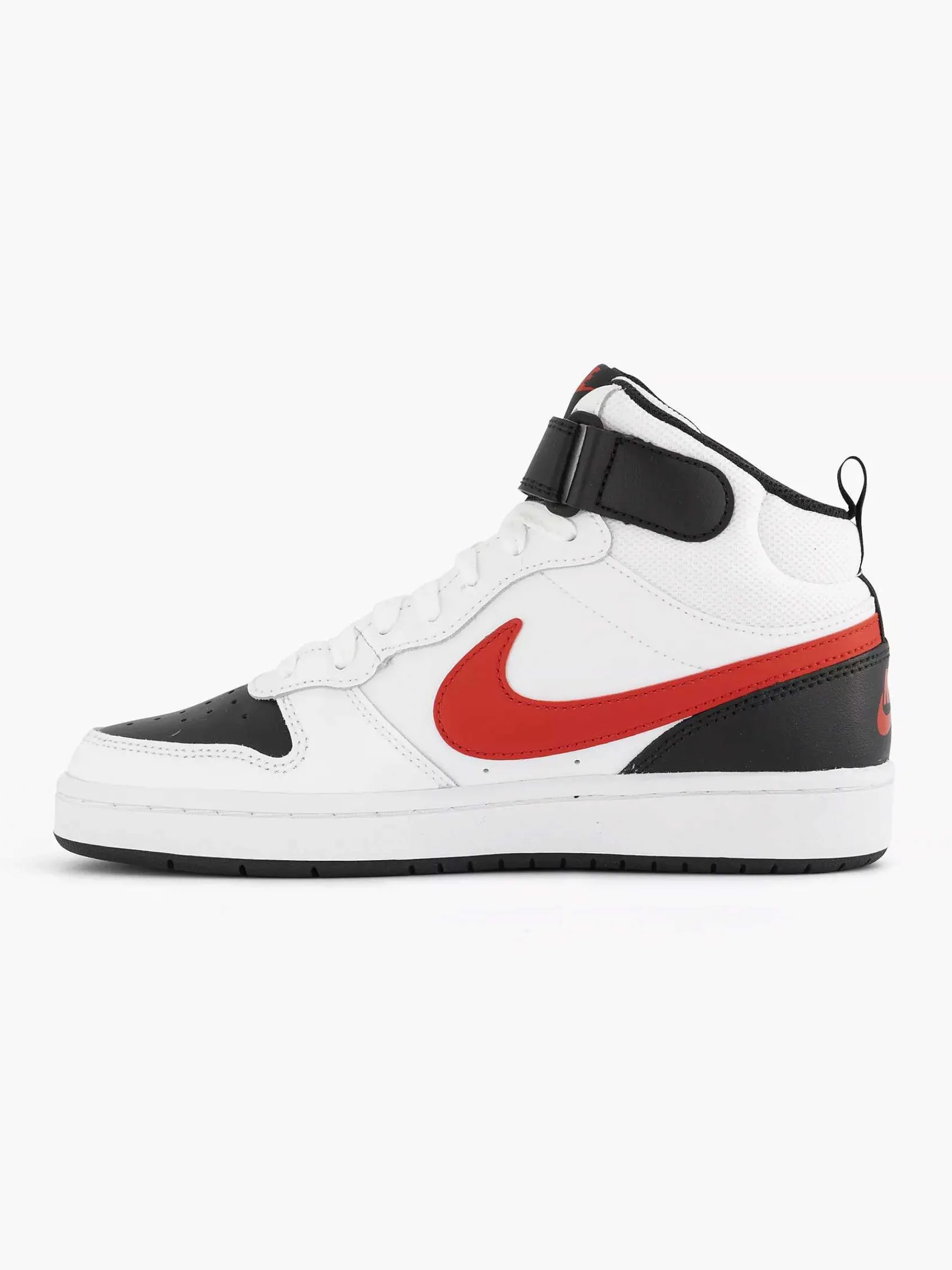 Nike Jongensschoenen-Witte Court Borough Mid 2