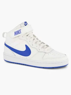 Nike Jongensschoenen-Witte Court Borough Mid