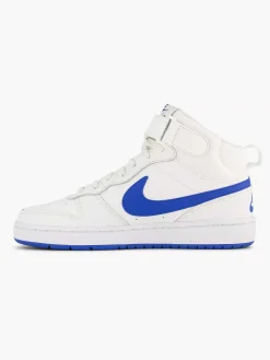 Nike Jongensschoenen-Witte Court Borough Mid