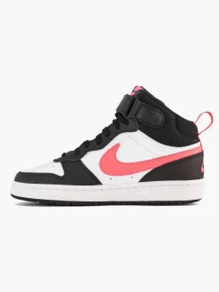 Nike Jongensschoenen-Witte Court Borough Mid 2