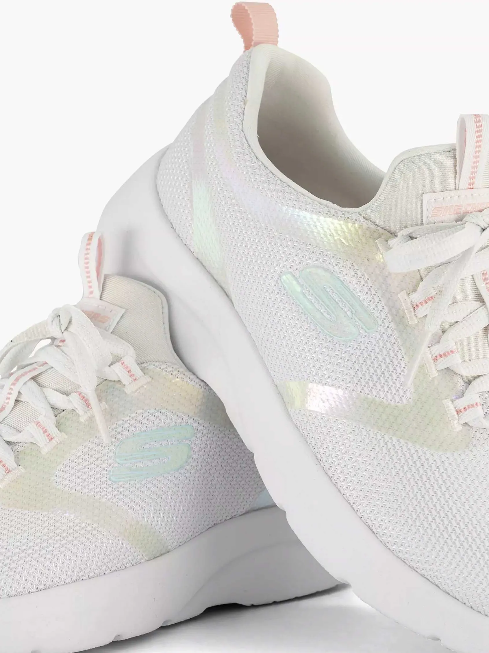 Skechers Sneakers-Witte Dynamight 2.0- Keep Shining