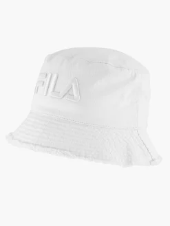 FILA Online Exclusive Accessoires-Witte Bucket Hat Mit