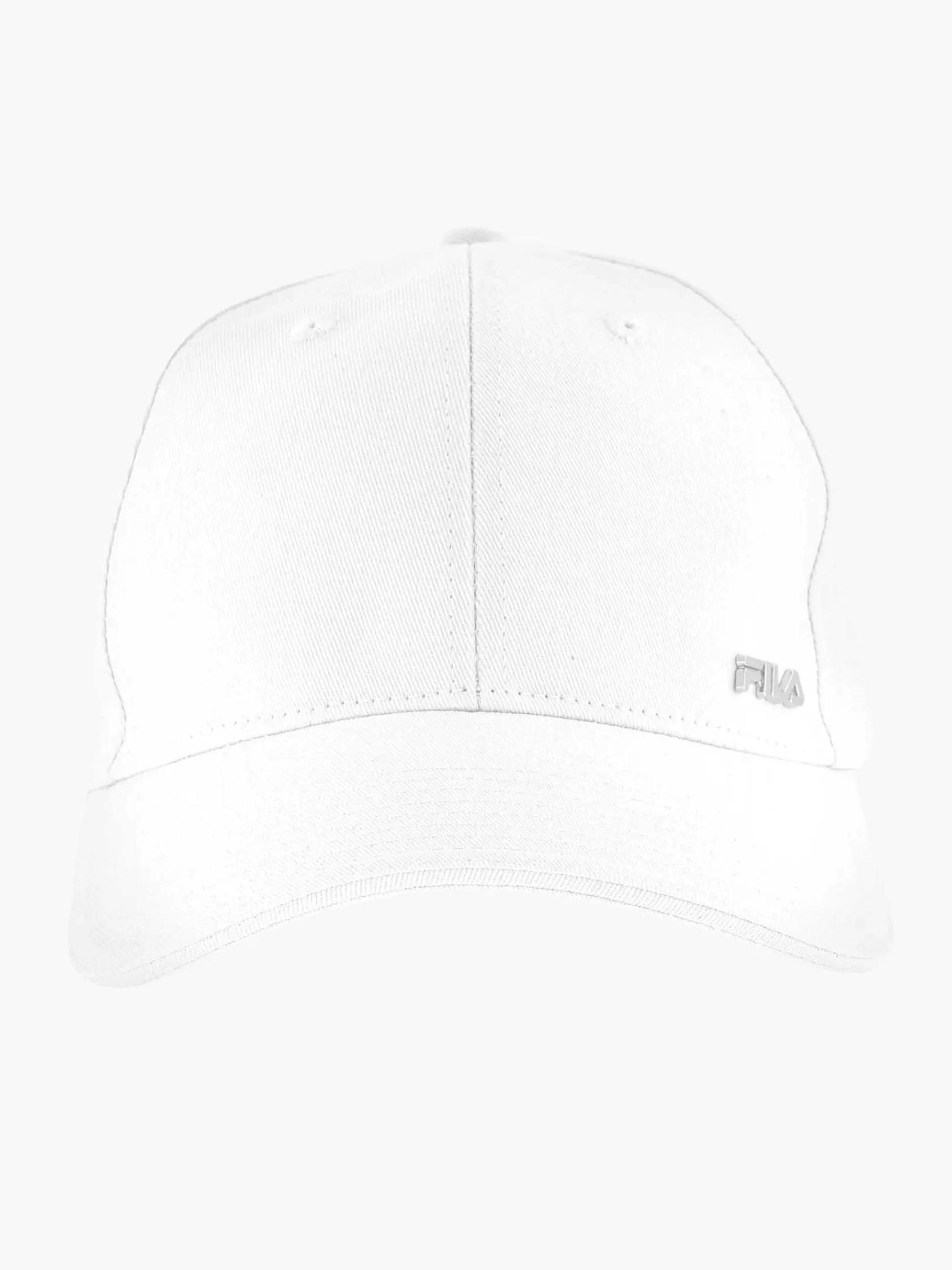 FILA Online Exclusive Accessoires-Witte Metall Charm Cap