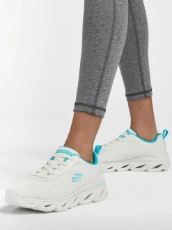 Skechers Sneakers-Witte Glide - Lite- Back Slide