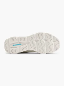 Skechers Sneakers-Witte Glide - Lite- Back Slide