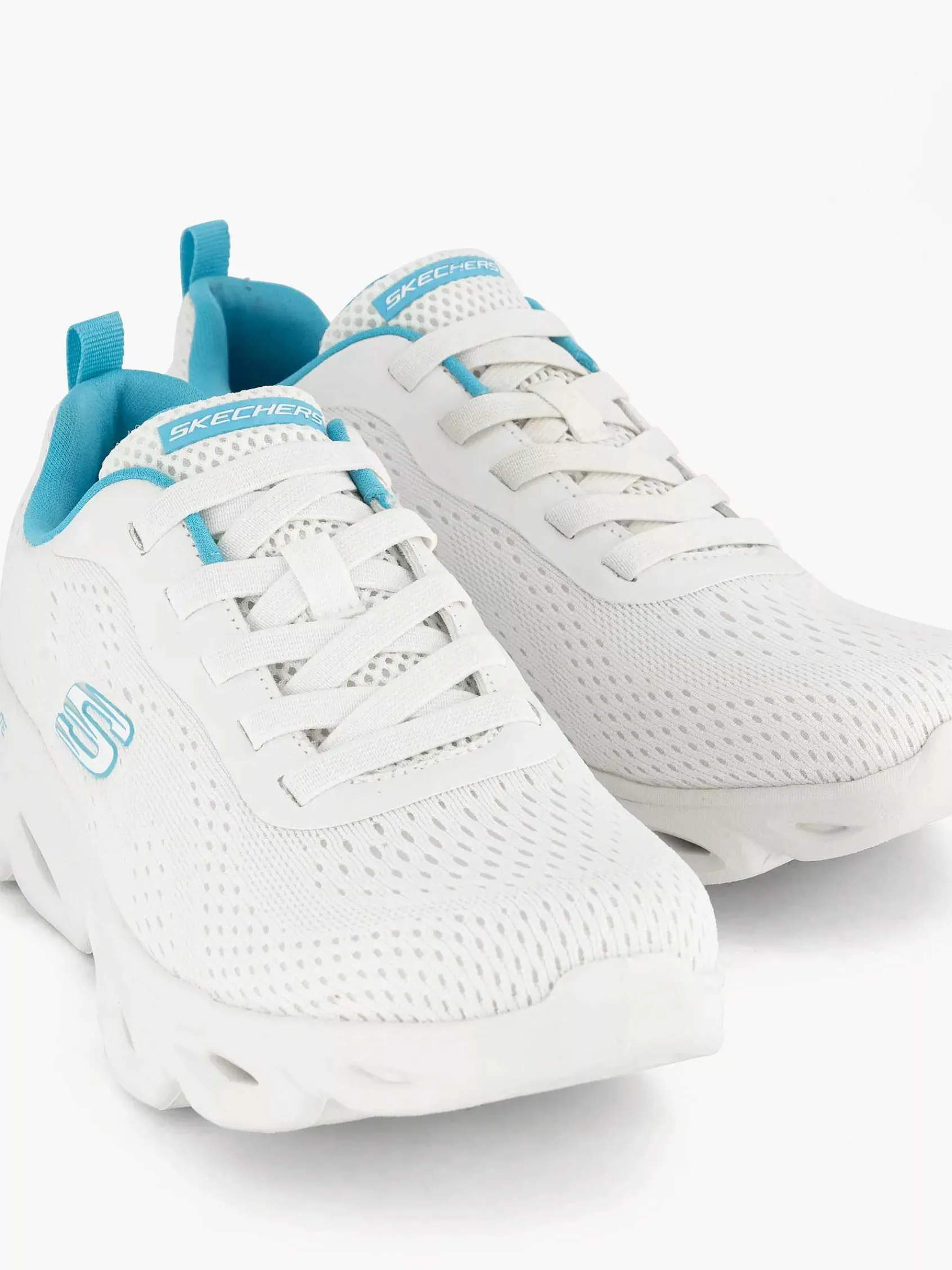 Skechers Sneakers-Witte Glide - Lite- Back Slide