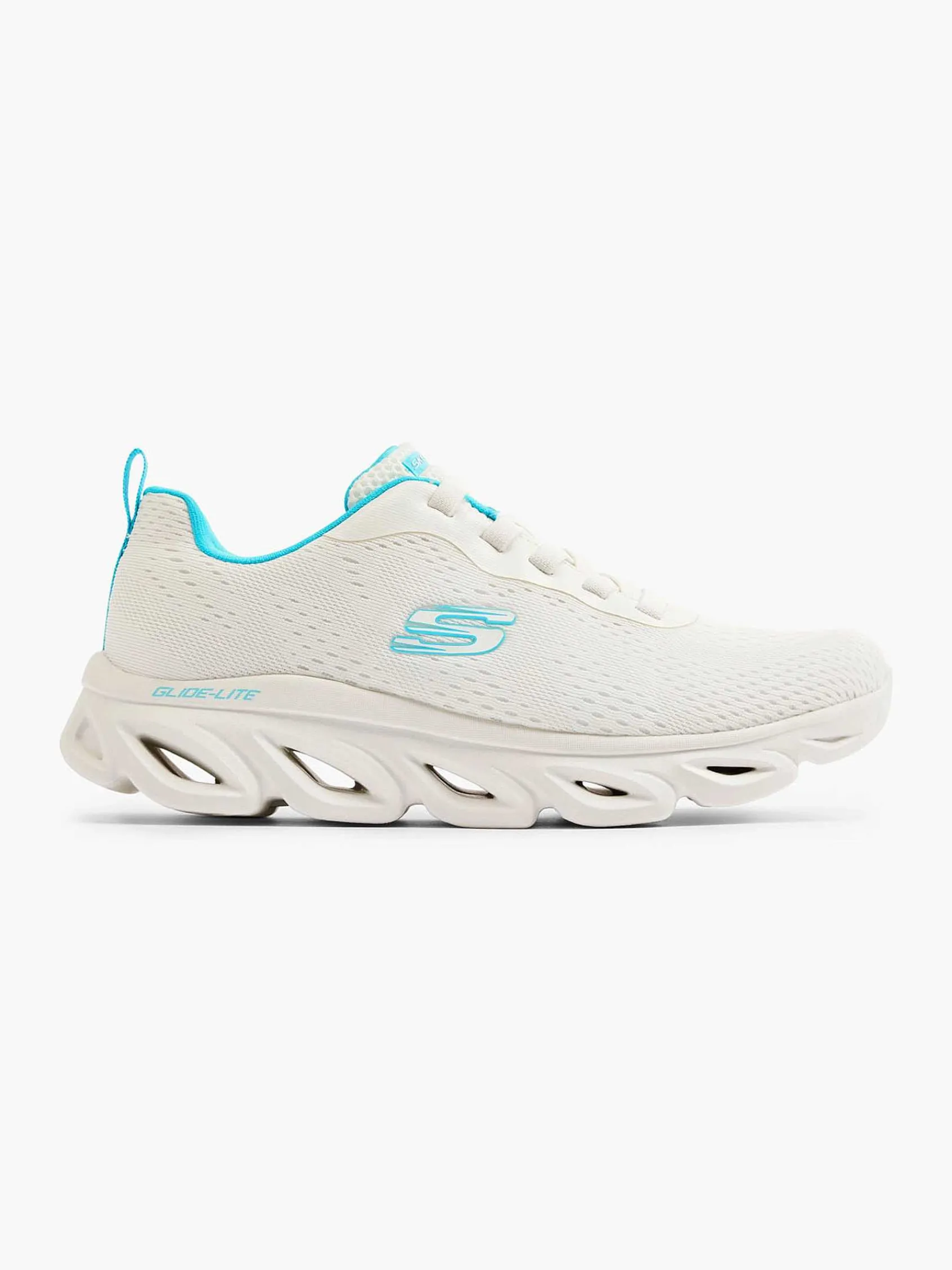 Skechers Sneakers-Witte Glide - Lite- Back Slide