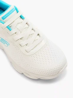 Skechers Sneakers-Witte Glide - Lite- Back Slide