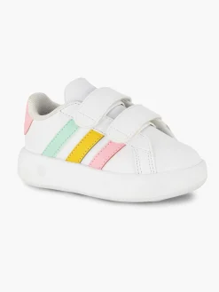 adidas Jongensschoenen-Witte Grand Court 2.0 Cf I