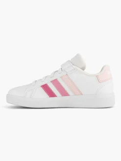 adidas Jongensschoenen-Witte Grand Court 2.0 El K