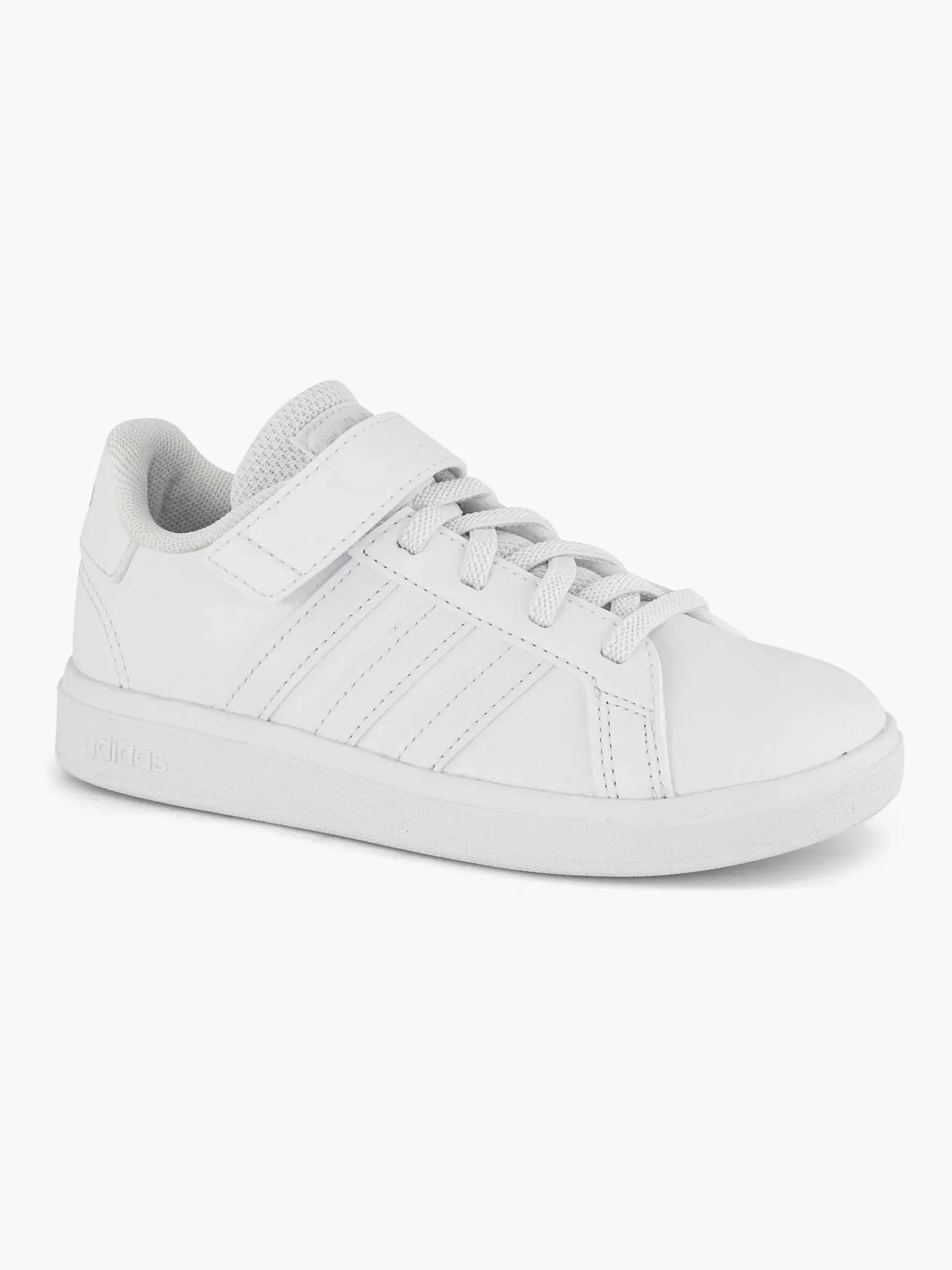 adidas Babyschoenen-Witte Grand Court 2.0 El K