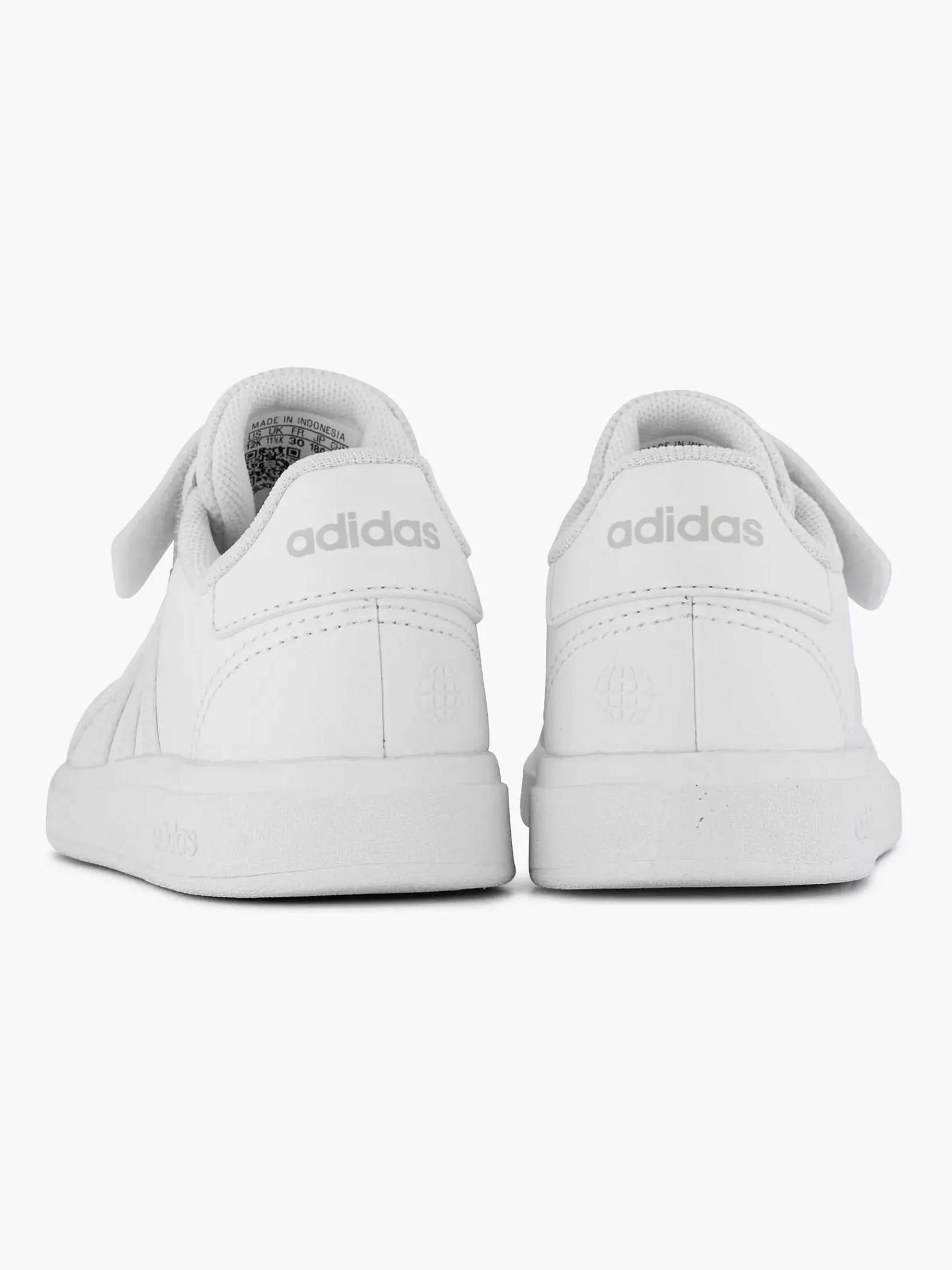 adidas Babyschoenen-Witte Grand Court 2.0 El K