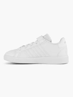 adidas Babyschoenen-Witte Grand Court 2.0 El K