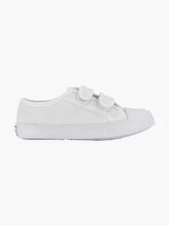 Vty Babyschoenen-Witte Gymschoen Klittenband