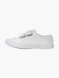 Vty Babyschoenen-Witte Gymschoen Klittenband
