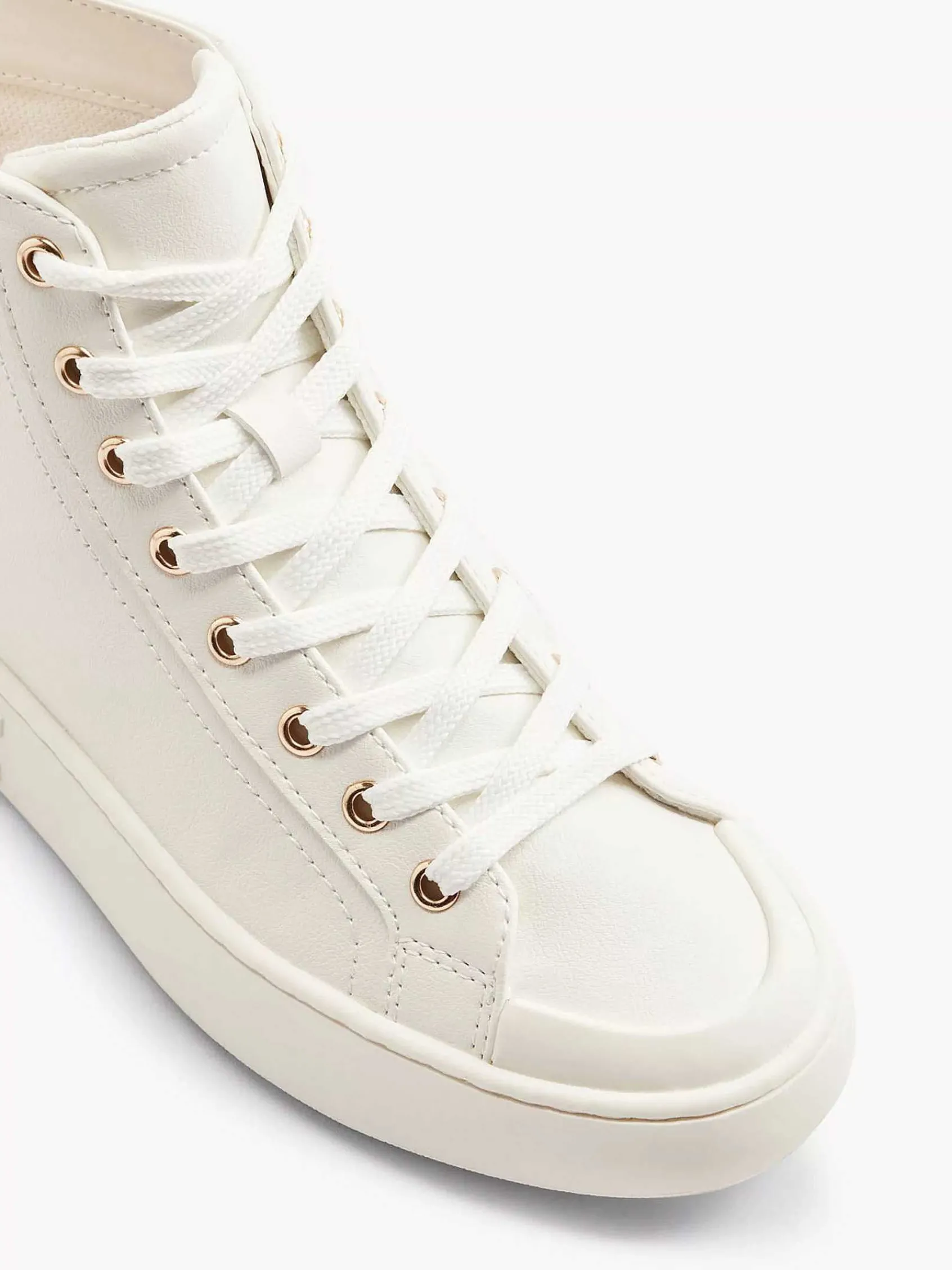 Graceland Sneakers-Witte Hoge Sneaker