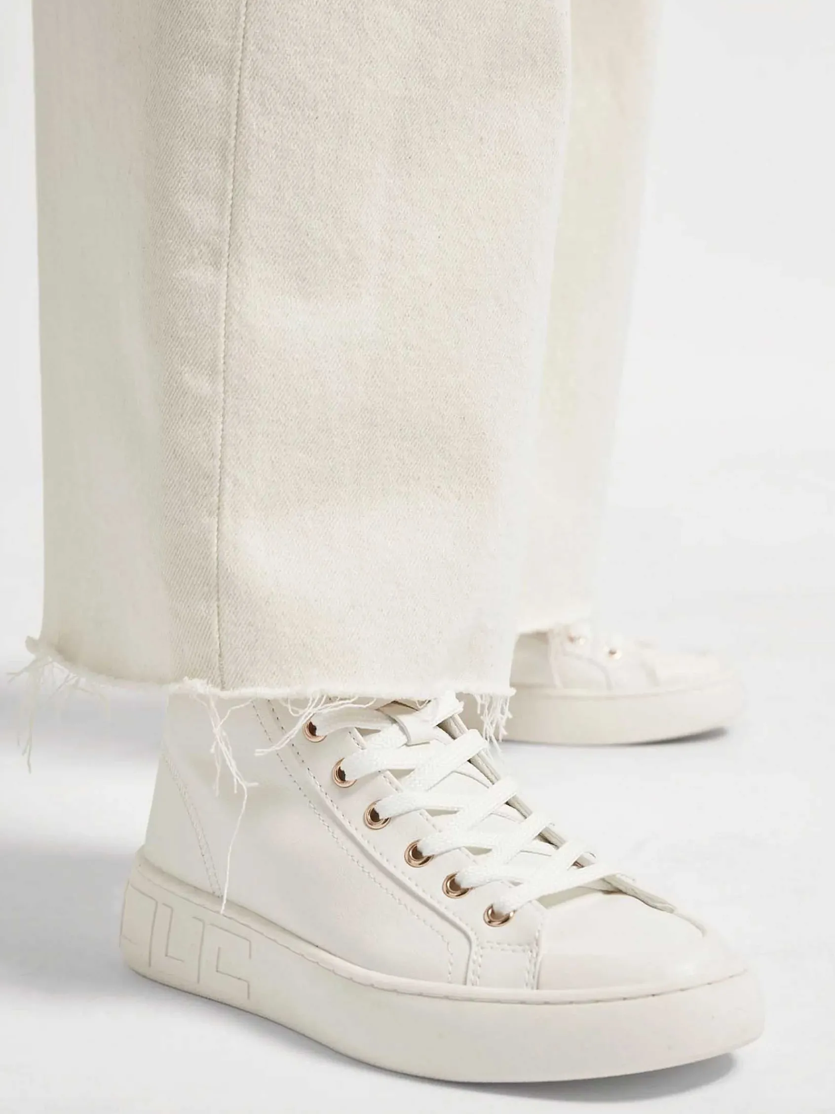Graceland Sneakers-Witte Hoge Sneaker
