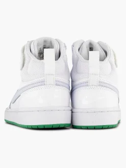 Nike Jongensschoenen-Witte Hoge Sneaker Court Borough Mid 2