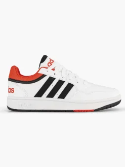 adidas Jongensschoenen-Witte Hoops 3.0 K