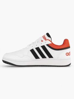 adidas Jongensschoenen-Witte Hoops 3.0 K