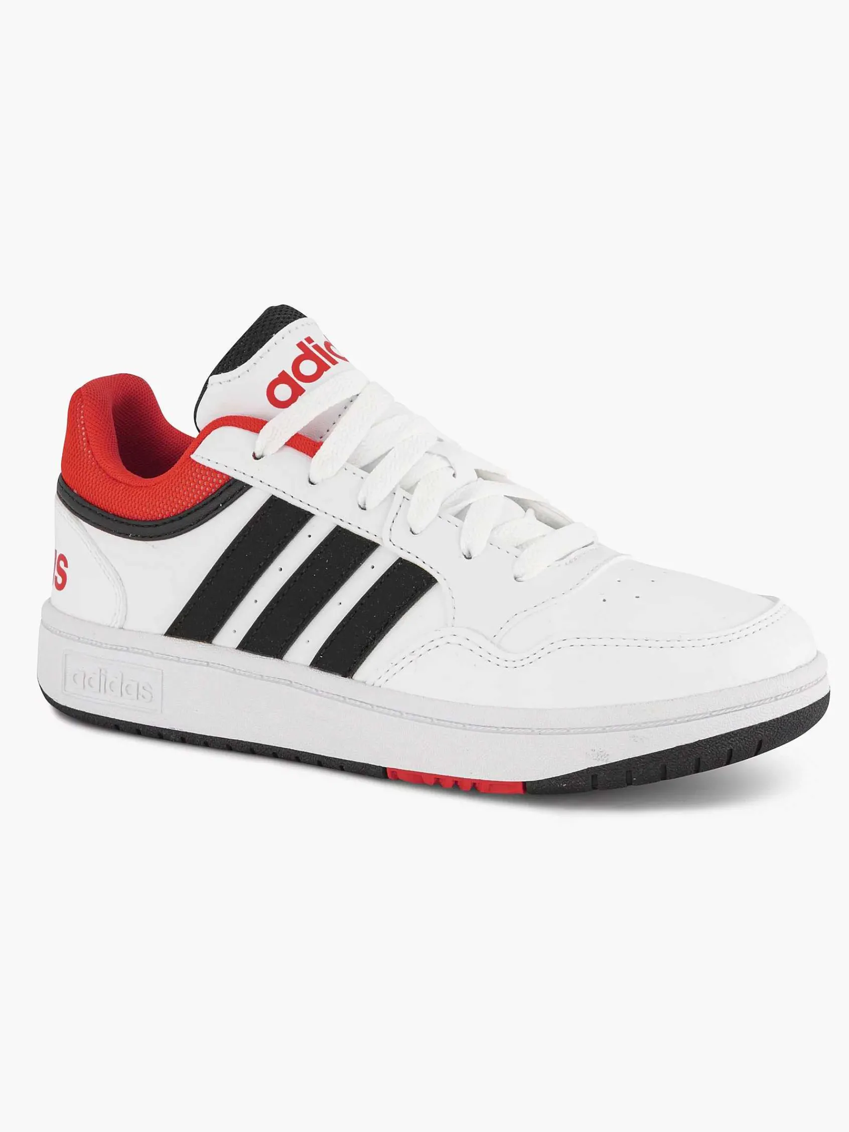 adidas Jongensschoenen-Witte Hoops 3.0 K