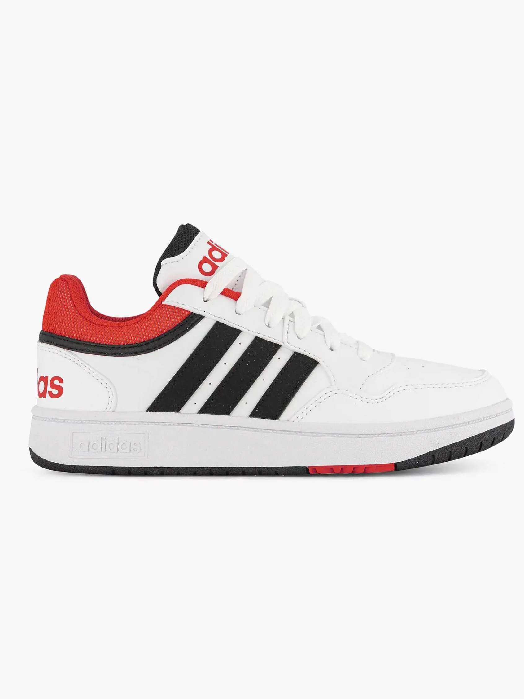adidas Jongensschoenen-Witte Hoops 3.0 K