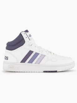 adidas Sneakers-Witte Hoops 3.0 Mid