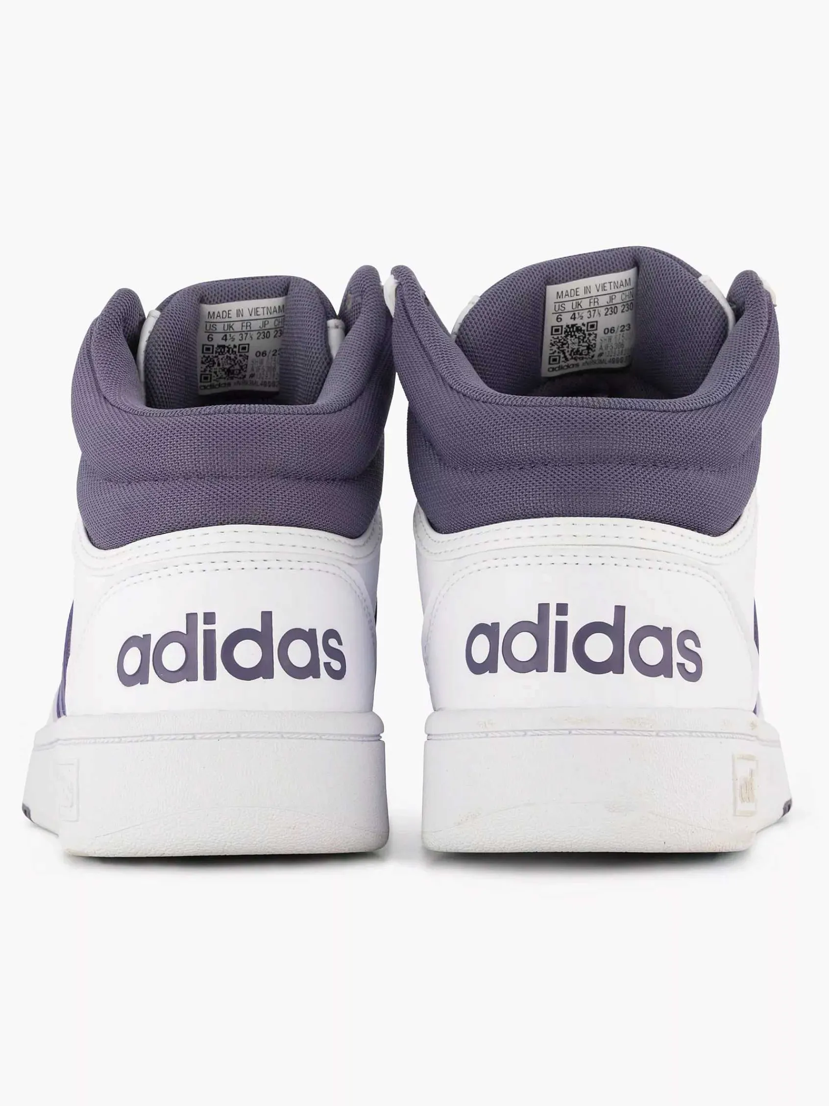 adidas Sneakers-Witte Hoops 3.0 Mid