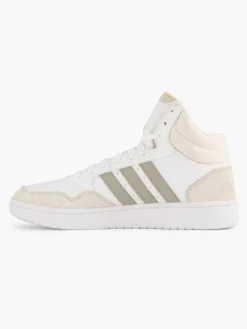 adidas Sneakers-Witte Hoops 3.0 Mid