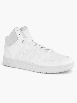 adidas Sneakers-Witte Hoops 3.0 Mid