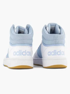 adidas Sneakers-Witte Hoops 3.0 Mid W