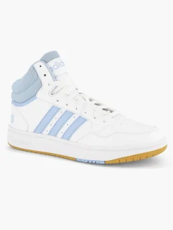 adidas Sneakers-Witte Hoops 3.0 Mid W