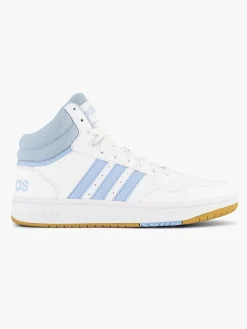 adidas Sneakers-Witte Hoops 3.0 Mid W