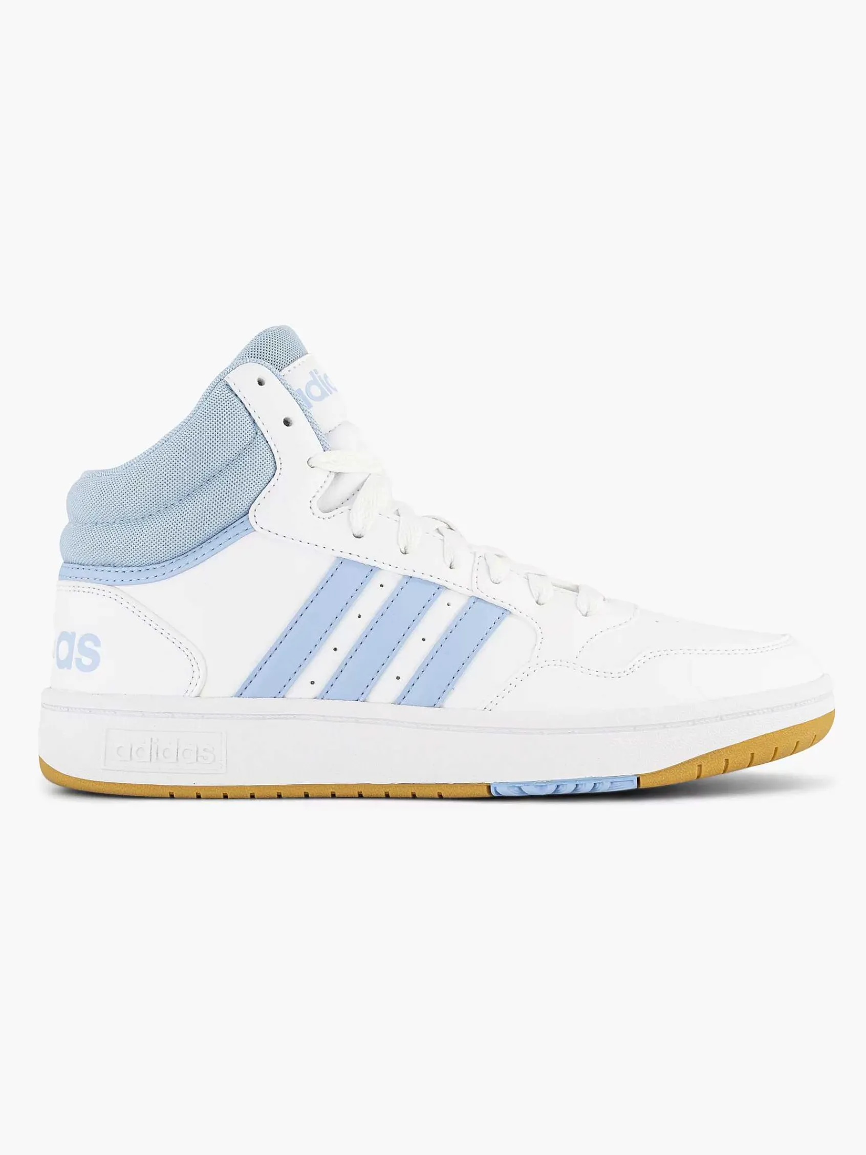 adidas Sneakers-Witte Hoops 3.0 Mid W