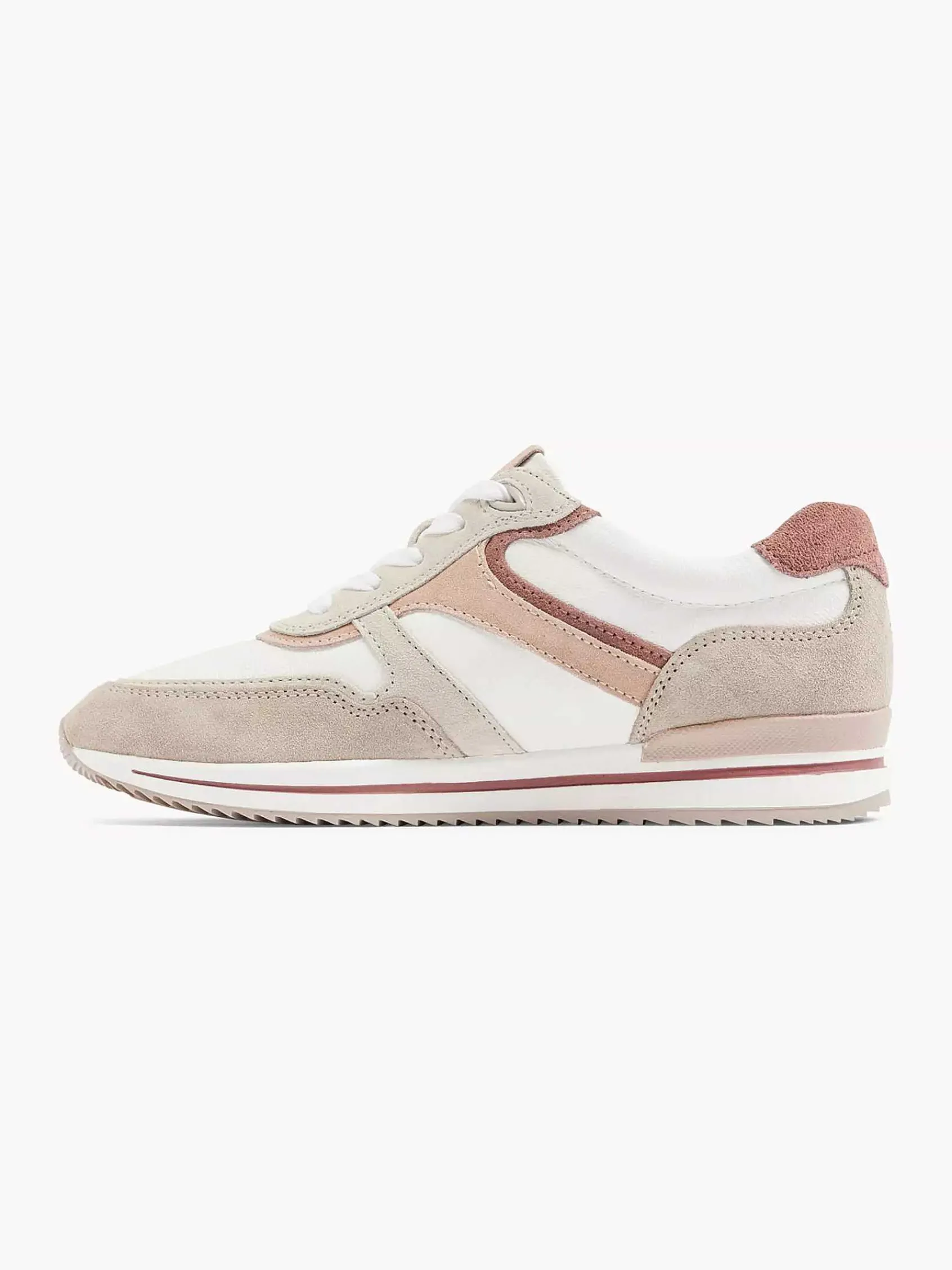 Medicus Comfort Schoenen-Witte Leren Comfort Sneaker