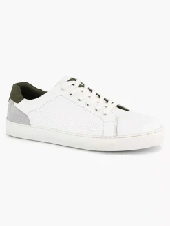 Memphis One Sneakers-Witte Leren Sneaker