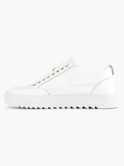 Oxmox Sneakers-Witte Leren Sneaker