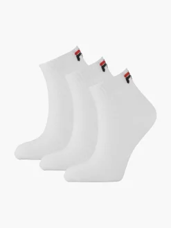 FILA Sokken-Witte Lifestyle 3 Pak Mt 39-46